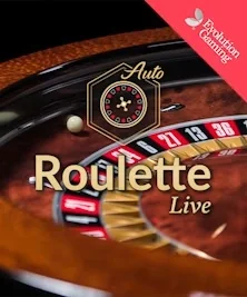 Auto Roulette Live med automatisk ruletthjul og live studio