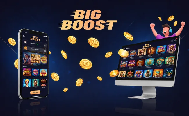 Big Boost-mynter og bonustilbud — velkomstbonus, gratisspinn og turneringer